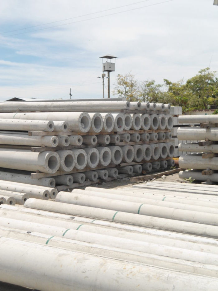 Postes en concreto
